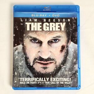 The Grey (Blu-ray + DVD, 2012) Liam Neeson Survival Thriller
